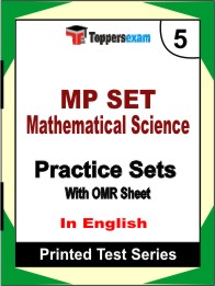 MP SET Mathematical Science Book in English - Mock Test / Practice Set