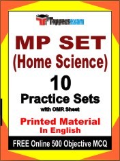 MP SET Home Science Test Book in English - Practice Set