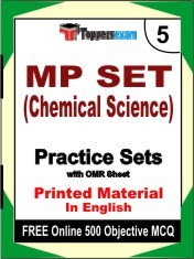 MP SET Chemical Science Book in English - Mock Test / Practice Set