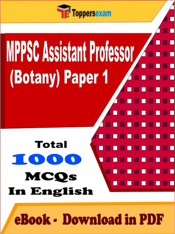MPPSC Assistant Professor (Botany) Paper 1 PDF Book In English