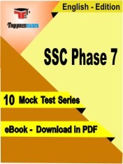 eBook of SSC Phase 7 Exam (10 Mock Test/Practice Set) in PDF Format in English