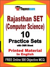 Rajasthan SET (Computer Science) Exam Book in English - Practice Set