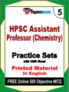 HPSC Assistant Professor (Chemistry) Test  Book in English - Objective MCQ