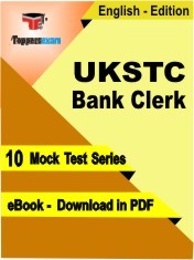 eBook of UKSTC Bank Clerk Exam (10 Mock Test/Practice Set) in PDF Format in English