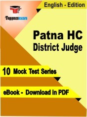 Patna HC District Judge PDF Book In English