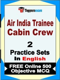 Air India Trainee Cabin Crew Exam Practice Set Book in English