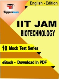 eBook of IIT JAM BIOTECHNOLOGY Exam (10 Mock Test/Practice Set) in PDF Format in English