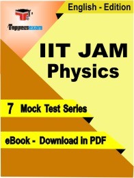 eBook of IIT JAM PHYSICS Exam (10 Mock Test/Practice Set) in PDF Format in English