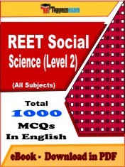 EBook of REET SOCIAL SCIENCE LEVEL 2 Exam (Objective Questions /MCQ) PDF in English