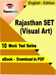eBook of RAJASTHAN SET (VISUAL ART) Exam (10 Mock Test/Practice Set) in PDF Format in English