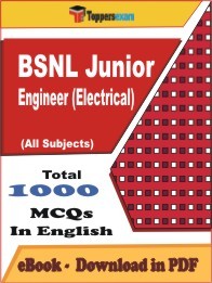 BSNL Junior Engineer (Electrical) PDF Book In English