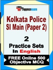 Kolkata Police SI Mains (Paper-2) Exam Practice Set Book in English