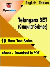 eBook of Telangana SET (Computer Science) Exam (10 Mock Test/Practice Set) in PDF Format in English