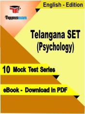eBook of TELANGANA SET (PSYCHOLOGY) Exam (10 Mock Test/Practice Set) in PDF Format in English