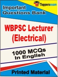 WBPSC LECTURER EXAM (ELECTRICAL)   Exam Objective MCQ Book in English
