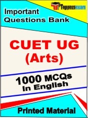 CUET UG (Arts) Book in English - Objective MCQ
