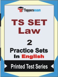 TS SET Law Book in English - Question Paper / Practice Set