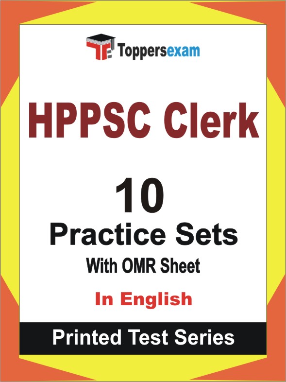 HPPSC Clerk Book in English - Practice Set