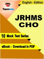eBook of JRHMS CHO Exam (10 Mock Test/Practice Set) in PDF Format in English