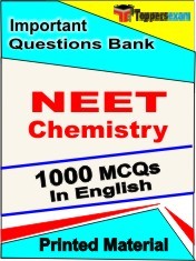 NEET Chemistry Exam 1000 Objective MCQ / Question Bank in English Book / Printed Material.