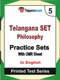 Telangana SET Philosophy Book in English - Mock Test / Practice Set