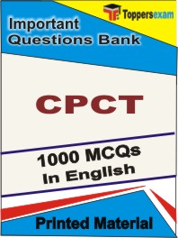 CPCT Book in English - Objective MCQ