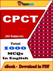 EBook of CPCT Exam (Objective Questions /MCQ) PDF in English