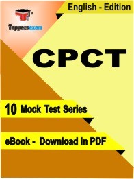 eBook of CPCT Exam (10 Mock Test/Practice Set) in PDF Format in English