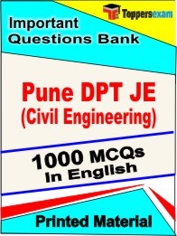 Pune DPT JE (Civil Engineering) Exam Objective MCQ Book in English