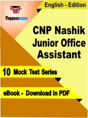 CNP Nashik Junior Office Assistant PDF Book In English