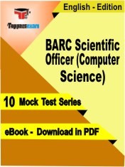 eBook of BARC SCIENTIFIC OFFICER (COMPUTER SCIENCE) Exam (10 Mock Test/Practice Set) in PDF Format in English
