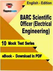 eBook of BARC SCIENTIFIC OFFICER (ELECTRICAL ENGINEERING) Exam (10 Mock Test/Practice Set) in PDF Format in English