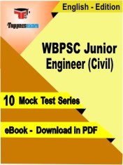 eBook of WBPSC Junior Engineer (Civil) Exam (10 Mock Test/Practice Set) in PDF Format in English