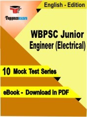 eBook of WBPSC Junior Engineer (Electrical) Exam (10 Mock Test/Practice Set) in PDF Format in English