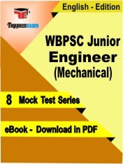 eBook of WBPSC Junior Engineer (Mechanical) Exam (8 Mock Test/Practice Set) in PDF Format in English