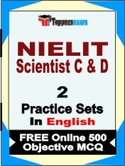 NIELIT Scientist C & D Exam 2 Mock Test / Practice Sets Book English & FREE Online 500 Objective MCQ.