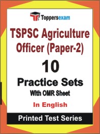 TSPSC Agriculture Officer (Paper-2) Book in English - Practice Set