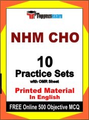 NHM CHO Exam Book in English - Practice Set