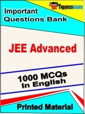 JEE Advanced Exam 1000 Objective MCQ / Question Bank in English Book / Printed Material.