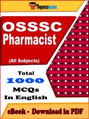 EBook of OSSSC Pharmacist Exam (Objective Questions /MCQ) PDF in English