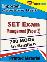 SET Exam Management (Paper 2) Book in English - Objective MCQ