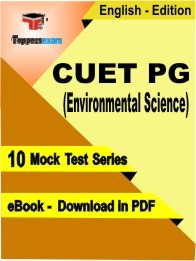eBook of CUET PG (ENVIRONMENTAL SCIENCE) Exam (10 Mock Test/Practice Set) in PDF Format in English