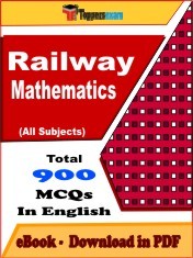 EBook of RAILWAY MATHEMATICS Exam (Objective Questions /MCQ) PDF in English