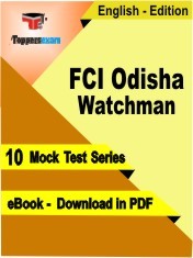 eBook of FCI ODISHA WATCHMAN Exam (10 Mock Test/Practice Set) in PDF Format in English