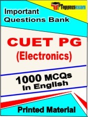 CUET PG (Electronics) Exam 1000 Objective MCQ / Question Bank in English Book / Printed Material.