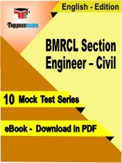 eBook of BMRCL Section Engineer – Civil Exam (10 Mock Test/Practice Set) in PDF Format in English