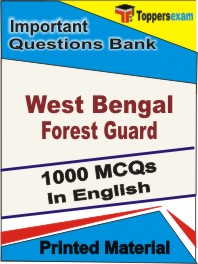 West Bengal Forest Guard Book in English - Objective MCQ