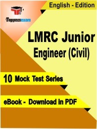 LMRC Junior Engineer (Civil) Test PDF Book in English - Mock Test/Practice Set