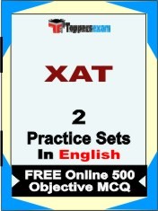 XAT Exam 2 Mock Test / Practice Sets Book  English  & FREE Online 500 Objective MCQ.