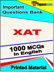 XAT Exam 1000 Objective MCQ / Question Bank in English Book / Printed Material.